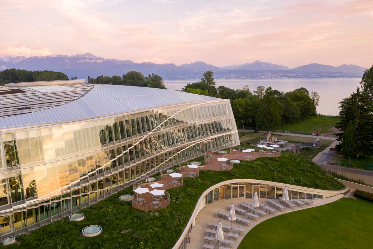 Huvudkontor Internationella Olympiska Kommittén, Lausanne, Schweiz